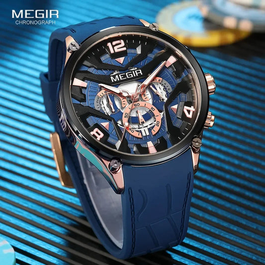 Reloj Megir Ref. 818 Azul