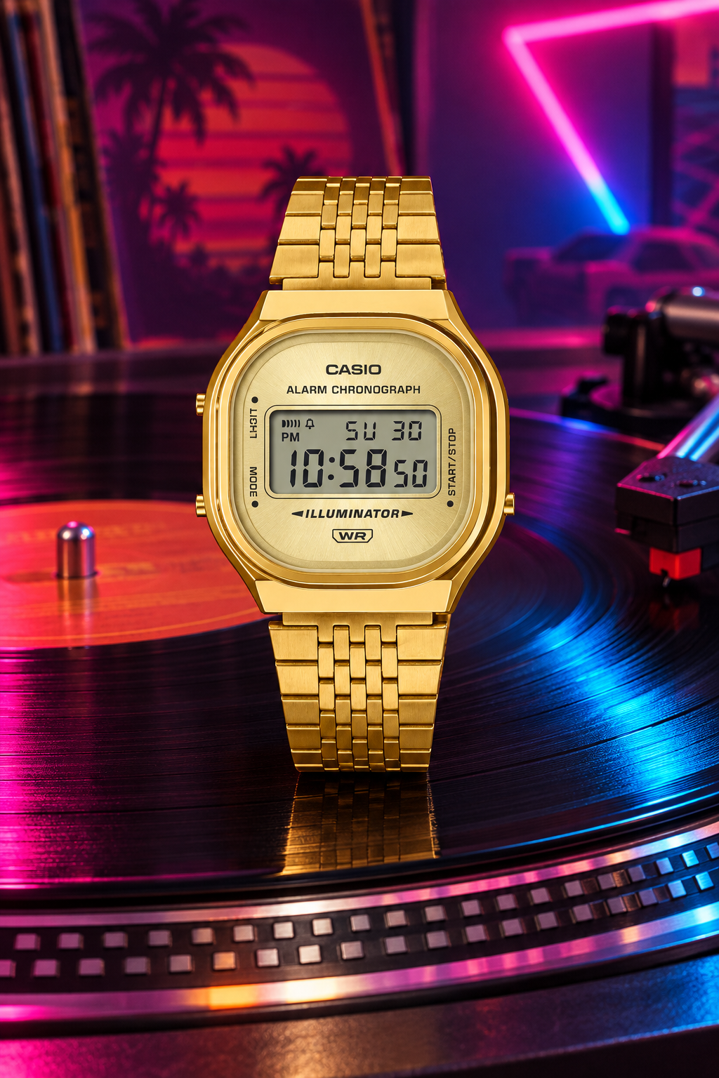 Reloj Casio Vintage A140WEG-9A Dorado