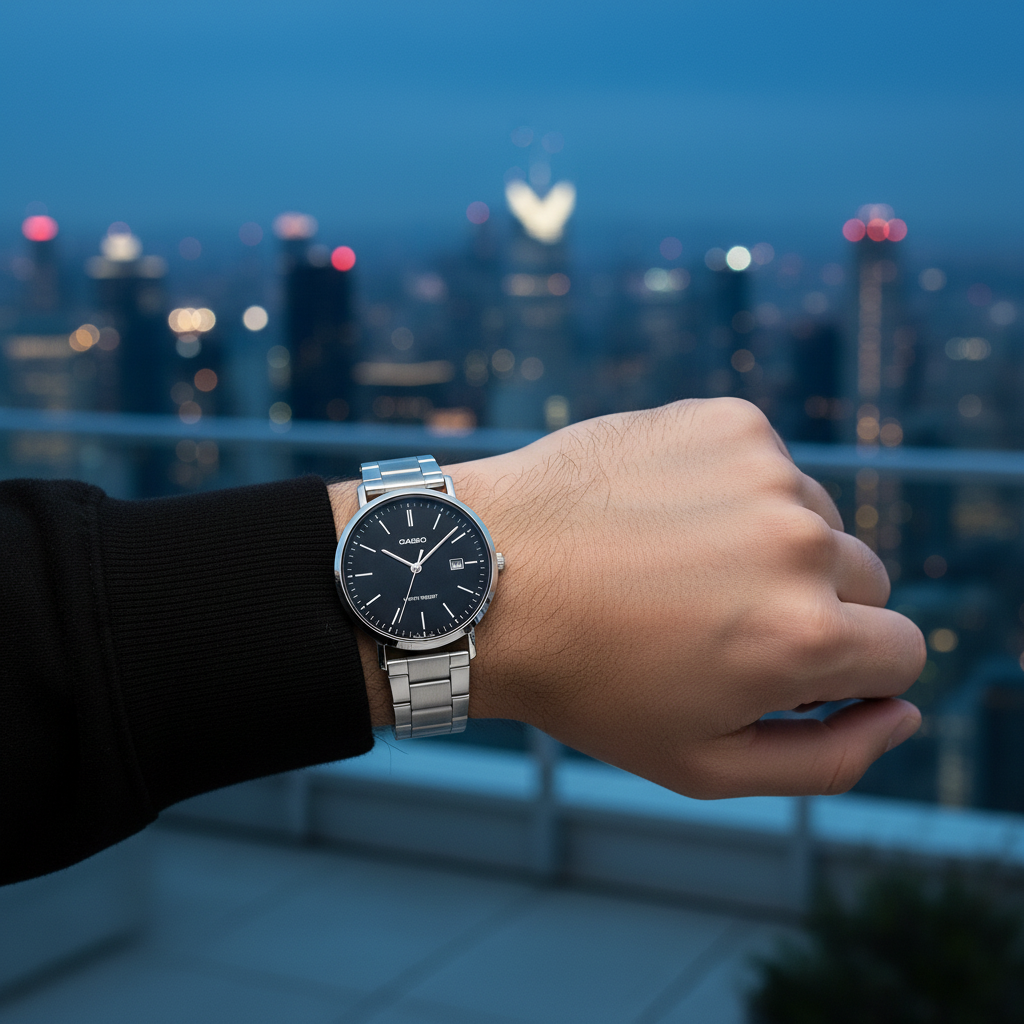Reloj Casio MTP-VT05D-1E Negro