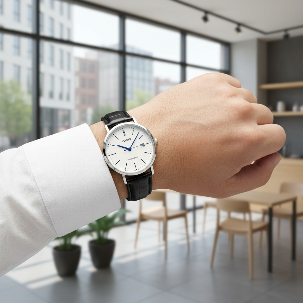 Reloj Casio MTP-VT05L-7E Blanco