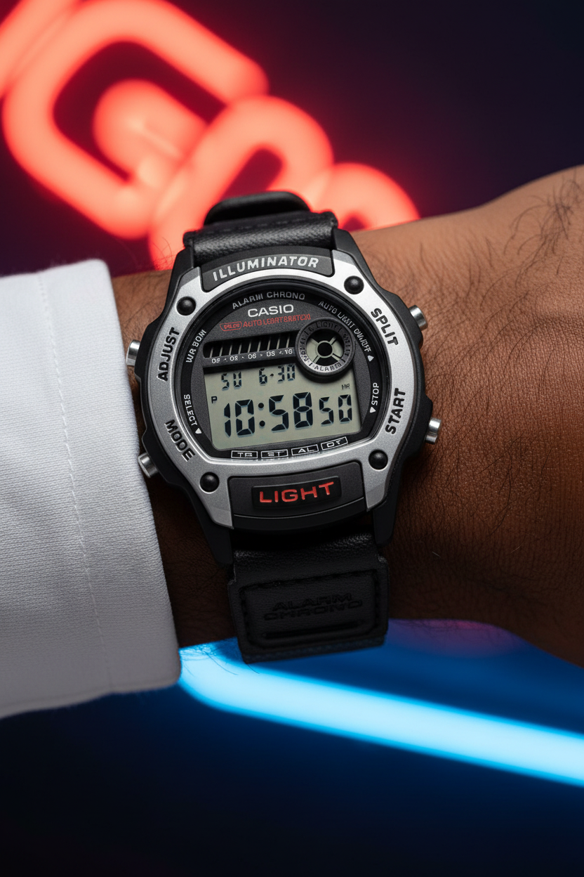 Reloj Casio W-220HF-8AV Negro