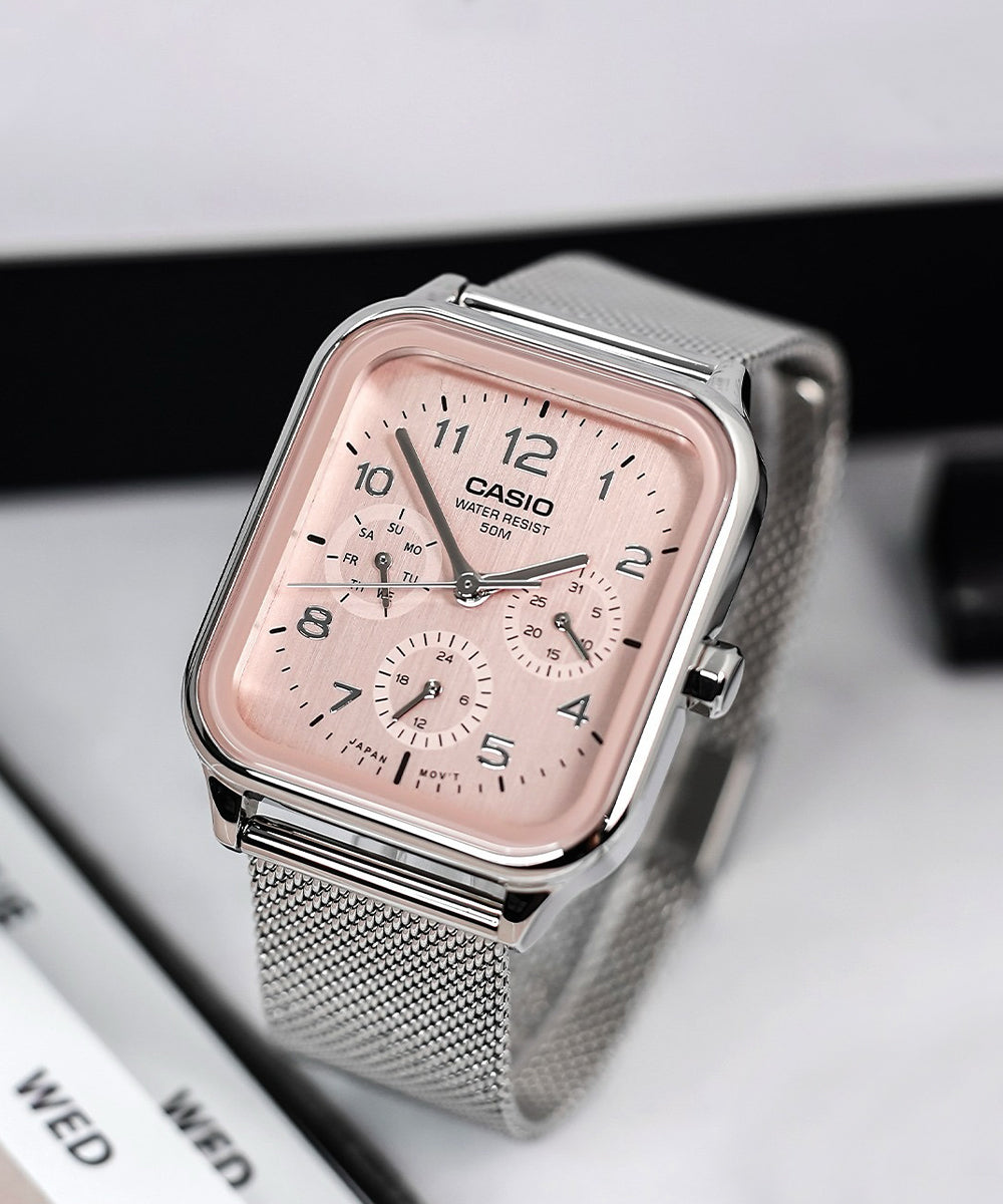 Reloj Casio MTP-M306M-4AV Rosado