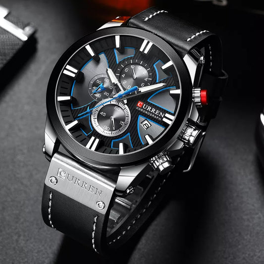 Reloj Curren Ref. 521 Negro/Plata