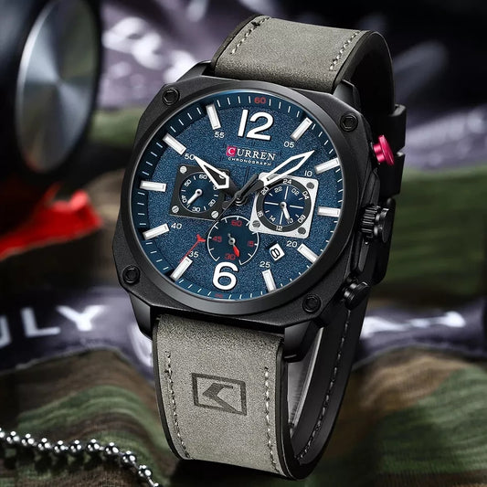 Reloj Curren REF. 752 Gris/Azul