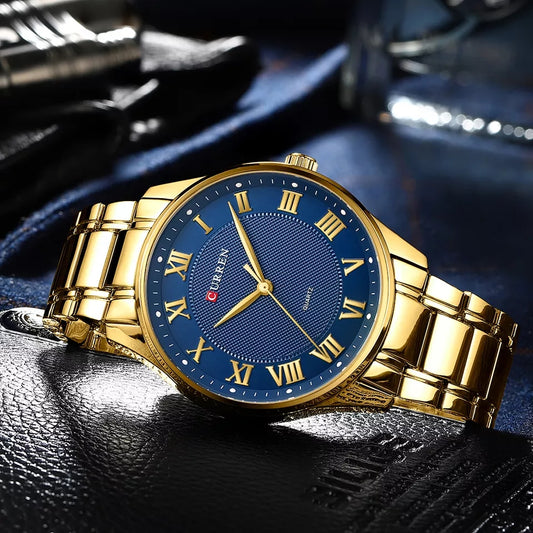 Reloj Curren REF. 750 Dorado/Azul