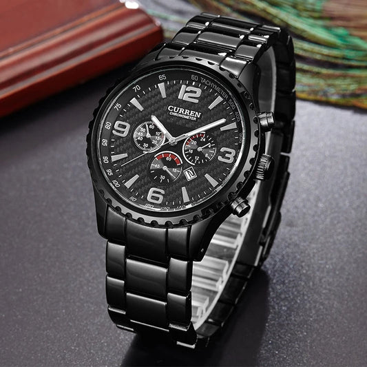 Reloj CURREN REF. 473 Negro/Negro