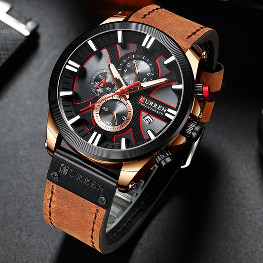 Reloj Curren Ref. 521 Miel/Negro