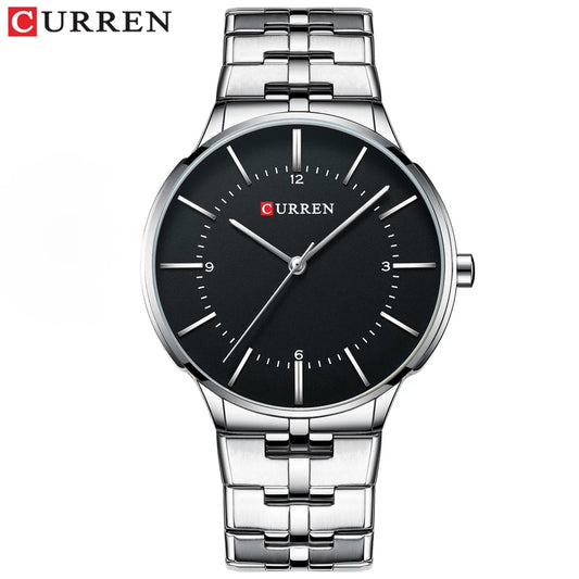 Reloj Curren Ref. 523 Plata/Negro