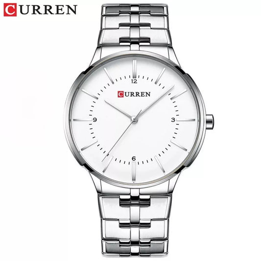 Reloj Curren Ref. 523 Plata/Blanco