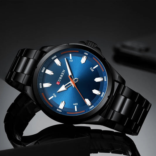 Reloj Curren REF: 630 Negro/Azul
