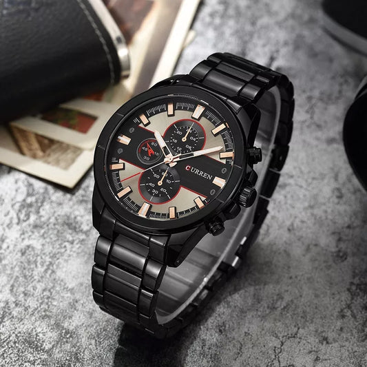 Reloj CURREN REF. 691 Negro/Negro