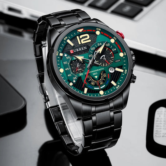 Reloj Curren Ref: 703 Negro/Verde