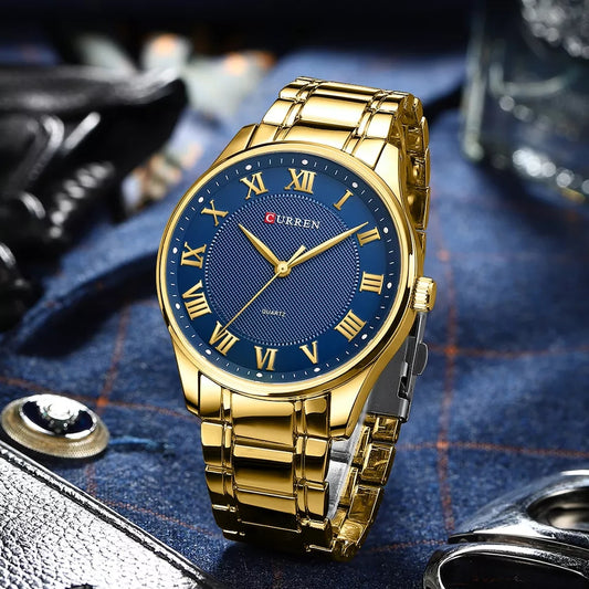 Reloj Curren REF. 750 Dorado/Azul