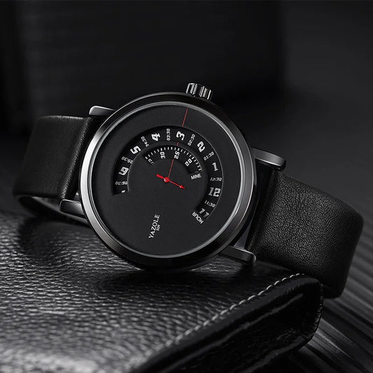 Reloj Yazole Ref: 487 Negro/Negro